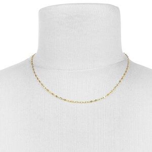 14k Gold Mirror Chain